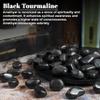 BEZAVO Black Tourmaline Healing Crystals Stones Set Tumbled Stones and Crystals Bulk for Healing, Reiki, Meditation,Crystals Gemstone for and Spiritual Home Decor 20-25 mm, 1LB view 3