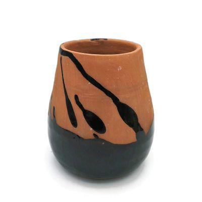 Utensil Holder For Kitchen Counter Ceramic, Handmade Farmhouse Decor