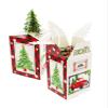 Gia's Kitchen Christmas Treat Gift Containers, 20 Pack - 3D Christmas Gift Boxes to Hold Delicious Holiday Treats - Perfect Cookie Holders for Gift Giving, Party Favor Bags - Festive Farm view 1