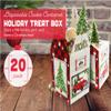 Gia's Kitchen Christmas Treat Gift Containers, 20 Pack - 3D Christmas Gift Boxes to Hold Delicious Holiday Treats - Perfect Cookie Holders for Gift Giving, Party Favor Bags - Festive Farm view 2