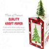 Gia's Kitchen Christmas Treat Gift Containers, 20 Pack - 3D Christmas Gift Boxes to Hold Delicious Holiday Treats - Perfect Cookie Holders for Gift Giving, Party Favor Bags - Festive Farm view 3