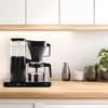 Caso Gourmet Gold Cup Drip Coffee Maker with Programmable Timer, 8 Cup Glass Carafe, and Single Cup Mode for Kitchen, Office, or Dorm Room in Black view 2