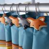 SKL Home by Saturday Knight Ltd. Forest Animals Shower Curtain Hook Set, Multi, Multicolor view 3