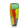 Ca D Oro Glass Vase Colored Splinters Hand Blown Murano-Style Art Glass - Model 333 MS view 1