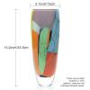 Ca D Oro Glass Vase Colored Splinters Hand Blown Murano-Style Art Glass - Model 333 MS view 2