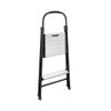 COSCO 2-Step Aluminum Folding Step Stool with Rubber Hand Grip, Black view 4