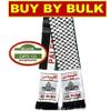 Islamic Gifts 123 Palestine Flag Scarf [ 12 PACK ] Palestine KEFFIYEH Arab Scarf Shemagh Arafat  AL-AQSA Palestine Party Men's Scarf Al Quds Palestine Wedding Favor (AL QUDS print) view 3