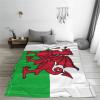 Welsh-Flag Fleece Throw Blanket Soft Blanket and Throw, Warm Cozy Blanket for Couch Bed Sofa view 4