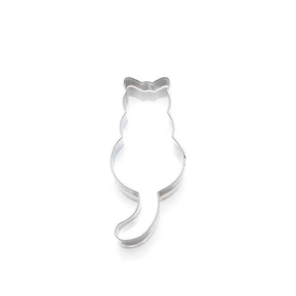 1pc Cutter Cute Cat Shaped Molds Stainless Steel Cake Biscuit Molds DIY Mold Kitchen Baking Tool for Fondant Biscuits Cake Decoration