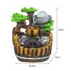 YKHB Tabletop Fountain Resin Tabletop Fountain Indoor Rockery Fountain with LED Ball and Humidifier Suitable for Office Home Decoration Best Gift view 2