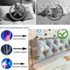 ZZYK King Headboard Cushions Soft Wedge Reading Body Pillow High Elasticity PP Cotton Filled Bolster Large Back Backrest Pillow with Removable Cover,A,79"/200cm view 3