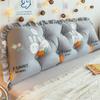 ZZYK King Headboard Cushions Soft Wedge Reading Body Pillow High Elasticity PP Cotton Filled Bolster Large Back Backrest Pillow with Removable Cover,A,79"/200cm view 4