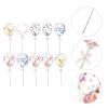 10pcs Cake Balloon Balloons Christmas Decorations Christmas Garland Fruitcakes Wedding Sequins Party Cake Topper Paper Cup view 4