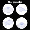 Qjaiune 30 Pack Glass Table Suction Cups - 45mm Rubber Suckers, Anti-Collision, Clear Plastic Desk Suction Pads view 3
