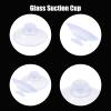 Qjaiune 30 Pack Glass Table Suction Cups - 20mm Rubber Suckers Without Hooks, Anti-Collision, Clear Plastic Desk Suction Pads view 3