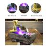 YKHB Tabletop Fountain Tabletop Fountain Water Fountain Tabletop Resin Desktop Fountain with Spray Humidifier Suitable for Home Office Bedroom Best Gift (Color : A) view 3