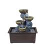 YKHB Tabletop Fountain Tabletop Fountain Resin Desktop Fountain Indoor Water Fountain Humidifier Meditation Decoration 9.25 Inches Best Gift view 1