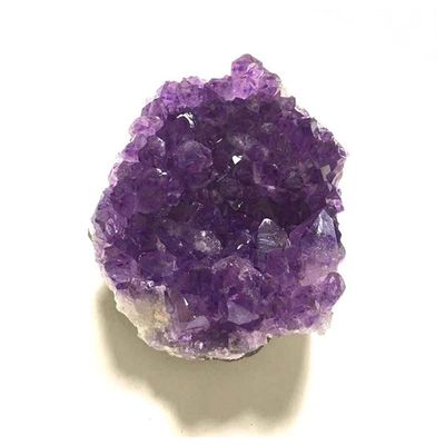 ZTBH Natural Meditation Crystal Natural Amethyst Cluster, Quartz Purple Crystal Cluster Decoration Crystal Stone (Color : Amethyst Cluster, Size : 30-40g)
