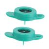 2pcs Kitchen Scallion Cutter Practical Vegetable Shredder for Chopping of Onions view 1