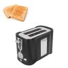 800w Simple Mini Toaster, Thickened Wide Slot 2 Slice Bread Toaster Breakfast Machine Us 120v view 1
