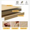 LXLA Under Compute Desk Footrest Wood Tilting Ergonomic, Designed to Support Your Legs, Couch Office Chairs Step Stool, Compact (Color : Brown, Size : 40x24x15cm) view 4