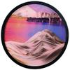 Round Glass 3D Natural Landscape Dynamic Sand Picture Flowing Sand Horse Picture for Home Ornament Gift view 1
