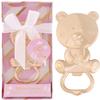 24 Pack Bear Bottle Opener Baby Shower Favors for Guest, Metal Beer Bottle Opener for Baby Shower Souvenirs/Decor/Gift Supplies,Baby Shower Party Favor (Pink, 24)