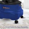 Koblenz Wet-Dry Vacuum Cleaner, 6-Gallon Tank, Superior 4.5 Peak HP Motor, Lightweight Vacuum Cleaner and Blower, Tackles Dry and Wet Messes, Accessories Included, Black+Blue (WD-6 L212) view 4