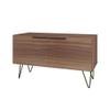 Manhattan Comfort Beekman 35.43" Accent Cabinet with 2 Shelves, Brown view 4