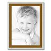 ArtToFrames 20x28 inch Off White Wash on Ash Picture Frame with 2 Inch Single Coronado Mat, SingleMat-0151-59504-475-20x28-592 view 1