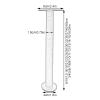 GAXQFEI Table Leg,Bed Legniture Support Leg,Hardware Feet,for Living Room,Dining Room,Bedroom,Adjustable Leg,Set of 4/Gold/16Cm/6In view 2