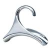 Bag-a-Vie Purse Hanger for Closet - Handbag Organizer Hooks for Hanging Bags & Purses, Protecting Bag Shape & Organizing Space (1 Hanger, Silver Metal) view 2
