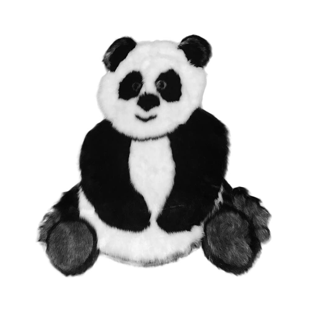 1pc Panda Rug Absorbent Carpet Decorative Cushion Bathroom Carpet Household Household Floor Mat Bedroom Ground Mat Bathroom Non-Slip Non-Slip Ground Panda Shaped