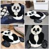 1pc Panda Rug Absorbent Carpet Decorative Cushion Bathroom Carpet Household Household Floor Mat Bedroom Ground Mat Bathroom Non-Slip Non-Slip Ground Panda Shaped view 4