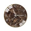 BcofoA Marble Nordic Modern Silent Wall Clock Living Room Table Home Clock Creative Fashion Simple Atmosphere Light Luxury Wall Clock 14 inches (Color : E) view 1