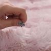 BAILR Girls Carpets 3963inch, Super Soft Fluffy Fuzzy Rug for Bedroom, Non Slip Comfy Living Room Carpet for Nursery, Kids, Boys Room Decor, Soft Furry Rugs view 2