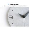 BcofoA Silent Clock Round Personality Creative Trend Wall Watch net red Light Luxury Wall Clock Living Room Modern Minimalist Atmospheric Clock 12 inches (Color : C) view 3