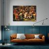 25 Masterpieces by Pieter Bruegel The Elder - The Wedding Dance in The Open Air Canvas Art Poster and Wall Art Picture Print Modern Family Bedroom Decor Posters 20x30inch(50x75cm) view 4