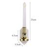 Backbayia 6pcs Solar Powered Window Candle Lights for Halloween Church Fireplace Christmas view 2