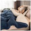 BDMFJY Warm Lamb Cashmere Blanket - Heavy Quilt for Winter, Double Bed Size, 150x200cm (3.5kg) view 1