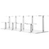 Cabilock desktop cake cupcakes containers necklace holder Acrylic Jewelry Showing Shelf Organizer earring holder clear display stand crystal display stand necklace view 1
