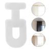 DOITOOL 400pcs Plastic Curtain Track Rollers Silent Gliders for Easy Installation Smooth and Versatile Use Drapery and Curtains view 4