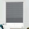 MOOD Blackout Cellular Shades | Luxury Meets Function | Cordless, Extra Large 1.5 Inch Cells, Insulation, Acoustic Comfort | Honeycomb Blinds for Windows | Storm | 72" Width x 72" Height view 2