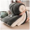 BDMFJY Winter Quilt, Thicken Warm Lamb Cashmere Blanket Winter, Lamb Wool Blanket, Heavy Blankets for Winter Double Bed, Bedding Fleece Blanket for Home Bedroom,C,150x200cm(2.5kg) view 2