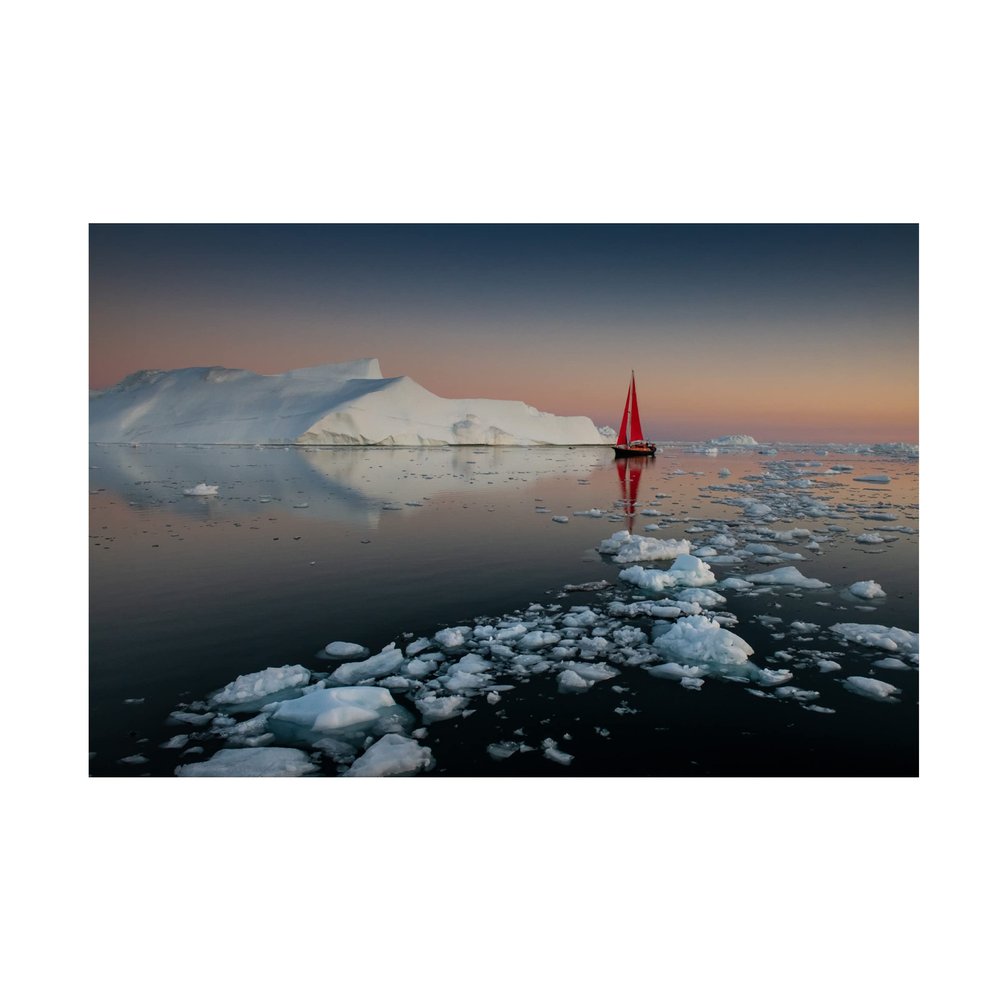 Trademark Fine Art 'Summer Night In Greenland' Canvas Art by Marc Pelissier