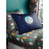 T&A Space Single Fitted Sheet and Pillowcase Set view 1
