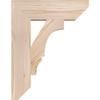 3 1/2"W x 14"D x 18"H Balboa Slat Smooth Bracket, Douglas Fir view 3
