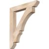 5 1/2"W x 40"D x 48"H Balboa Slat Smooth Bracket, Douglas Fir view 1