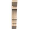 3 1/2"W x 16"D x 20"H Balboa Slat Smooth Bracket, Douglas Fir view 2