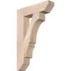 3 1/2"W x 16"D x 24"H Balboa Slat Smooth Bracket, Douglas Fir view 1